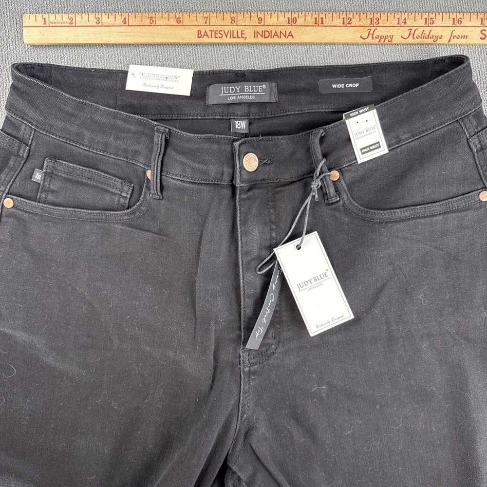 JUDY BLUE SLIM FIT HIGH WAIST WOMENS JEANS SIZE 18W - Picture 8 of 12